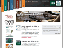 Tablet Screenshot of coie-server.uned.es