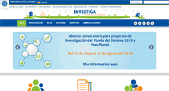 Desktop Screenshot of investiga.uned.ac.cr