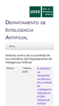 Mobile Screenshot of ia.uned.es