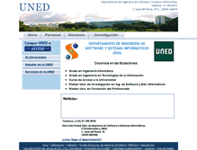 Tablet Screenshot of issi.uned.es